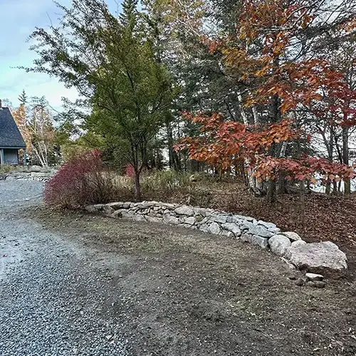Stone wall