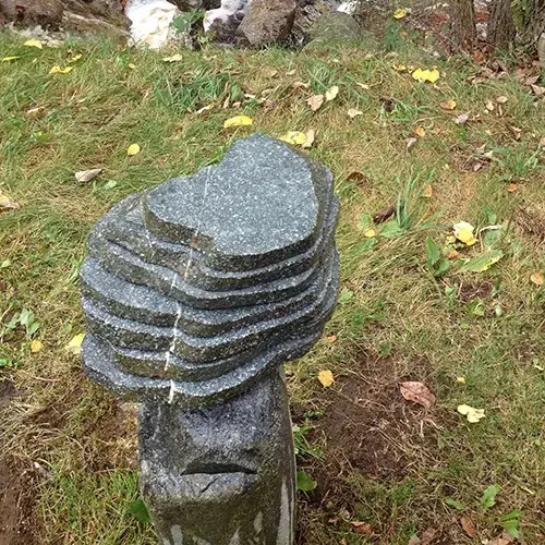 Custom stone sculpture